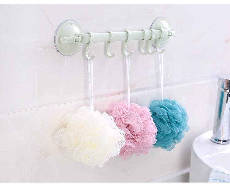 [HCM]Móc treo 6 móc chân không tiện dụng đa năng ( màu ngẫu nhiên ).