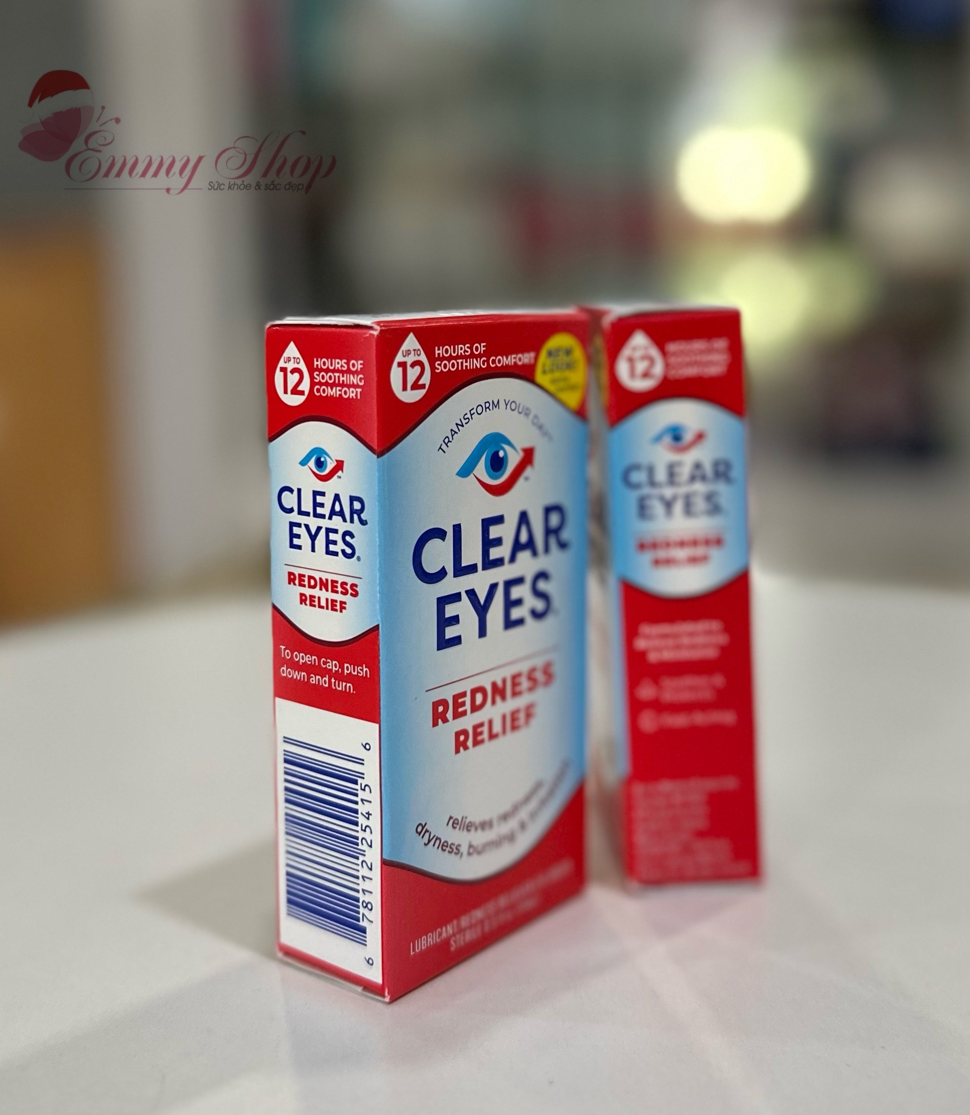 Chai nhỏ mắt Clear Eyes Redness Relief 15ml