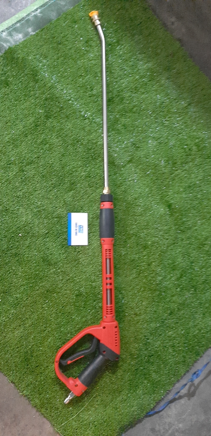 Súng rửa xe cao áp đỏ dài, ngắn áp max 5000psi