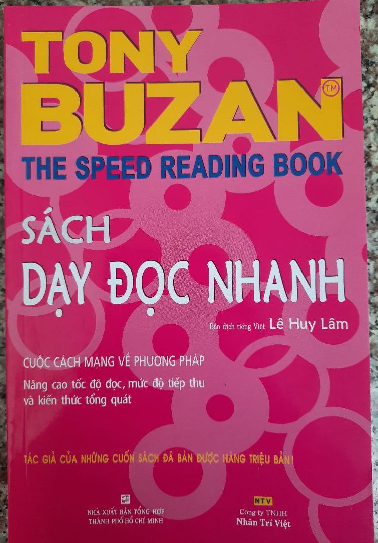 Sách Dạy Đọc Nhanh - Tony Buzan