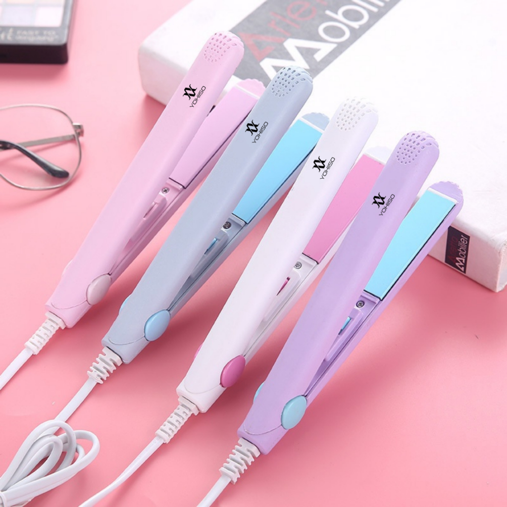 Máy duỗi tóc mini - luxe - máy duỗi tóc cầm tay 2 in 1 / máy duỗi phồng tóc