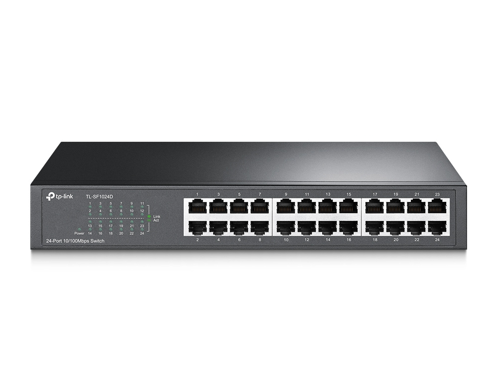 Switch ( Bộ Chia Tín Hiệu ) 10/100Mbps 24 port TP-Link - TL-SF1024D - Tem FPT phân phối