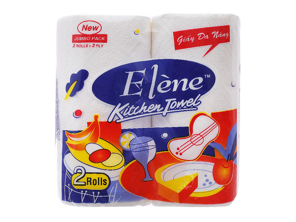 [Siêu thị WinMart] - Khăn giấy Elene bếp 2 cuộn