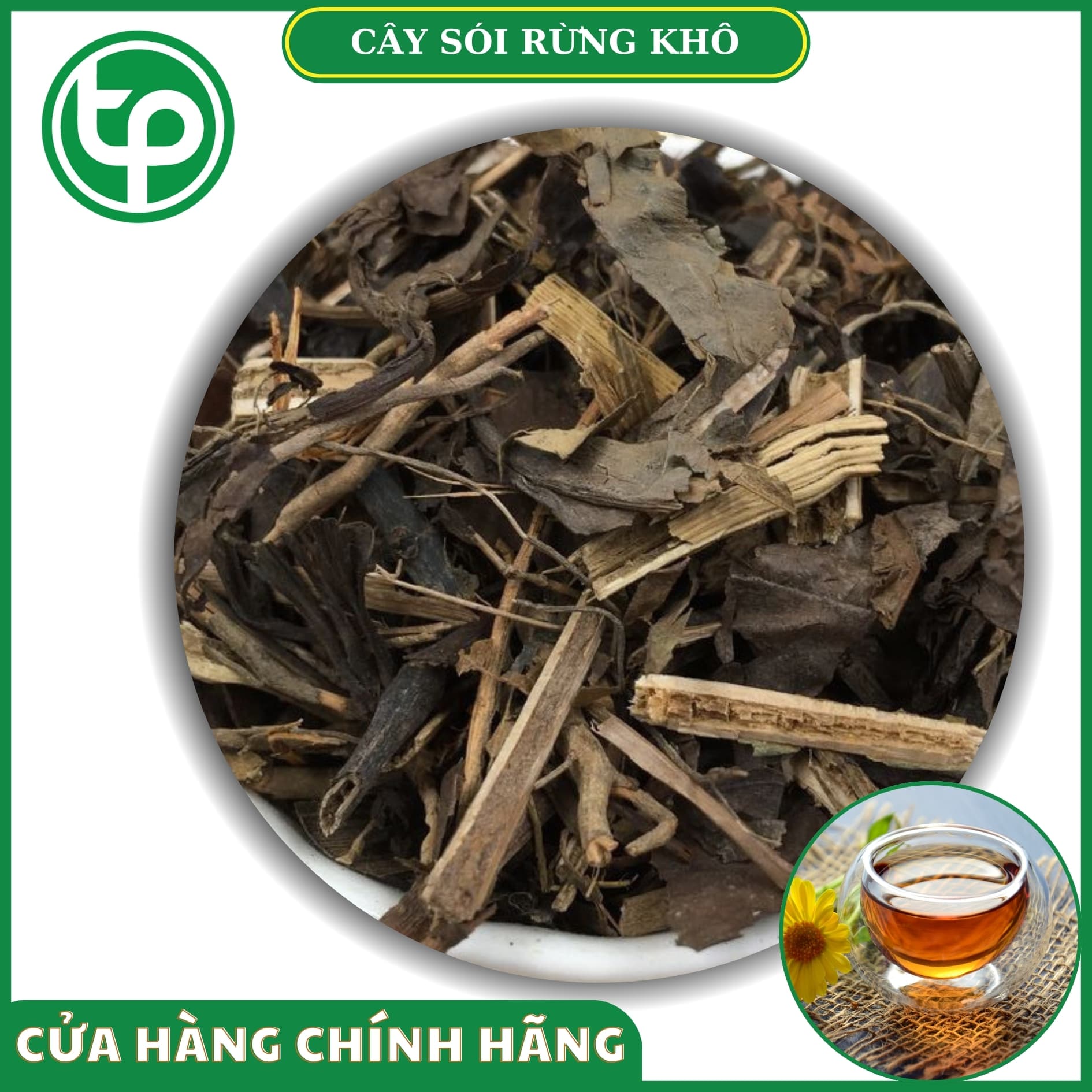 Cây sói rừng khô 500g - tấn phát