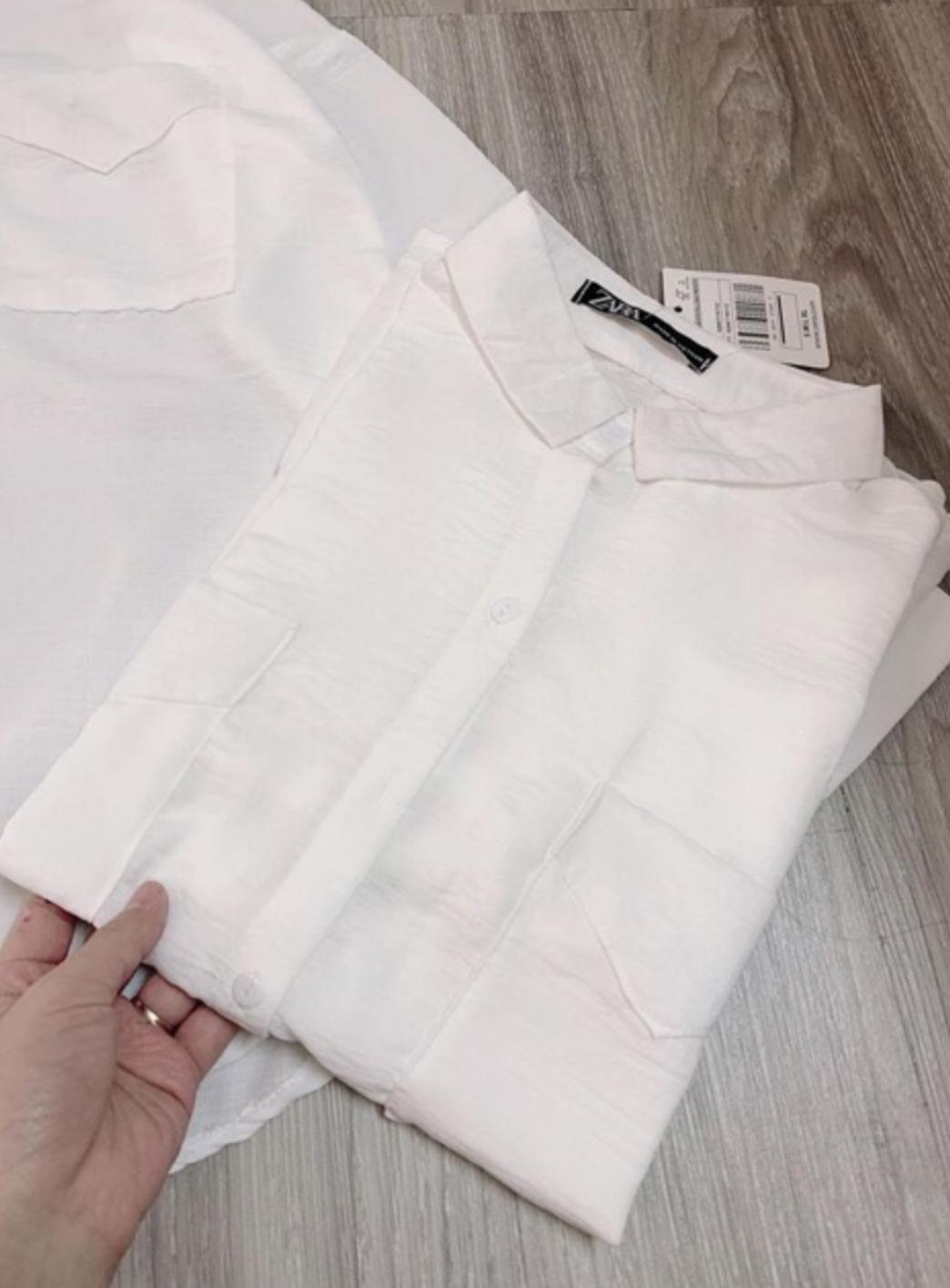 [HCM]Áo sơ mi nữ đũi mịn đẹp đủ size S M L