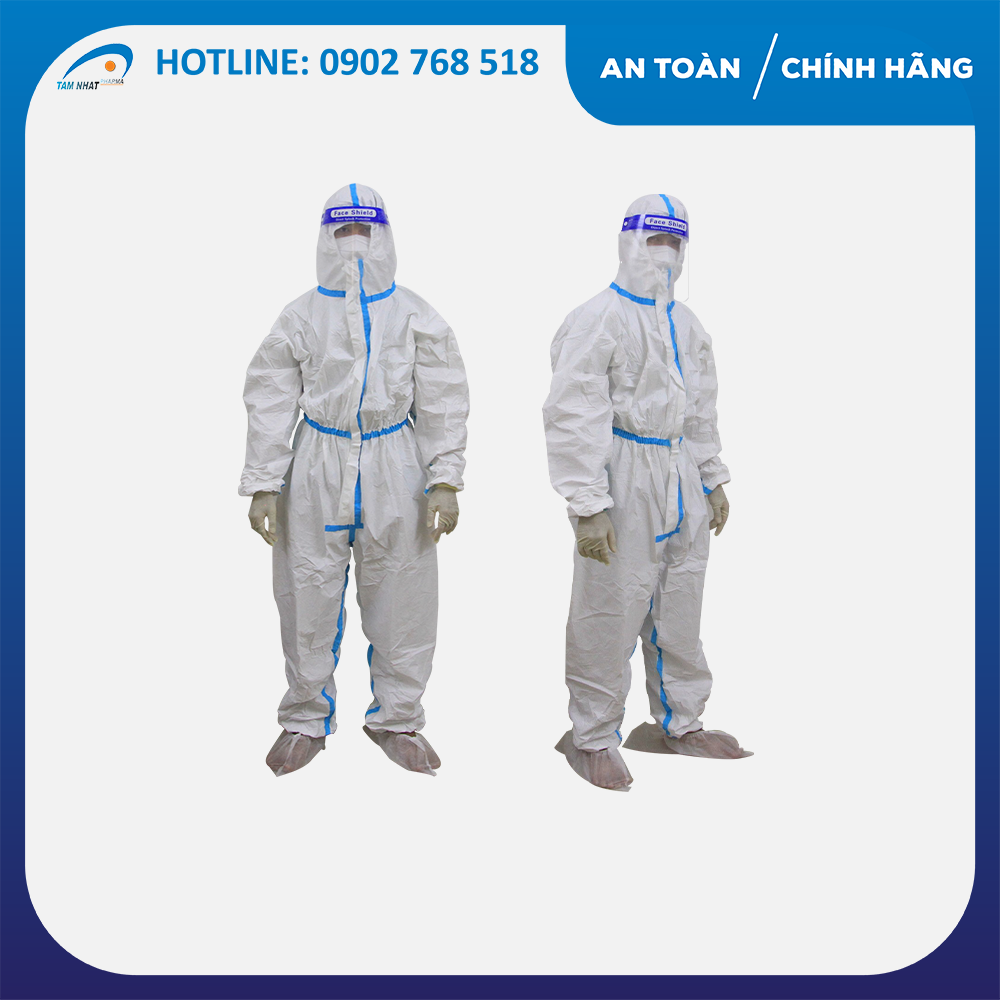 [Sale] Đồ bảo hộ phòng dịch level 4 - 7 món {Bộ Đồ Phòng Chống Dịch Covid}