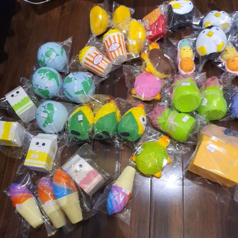 tổng hợp squishy lớn mềm và chậm tăng