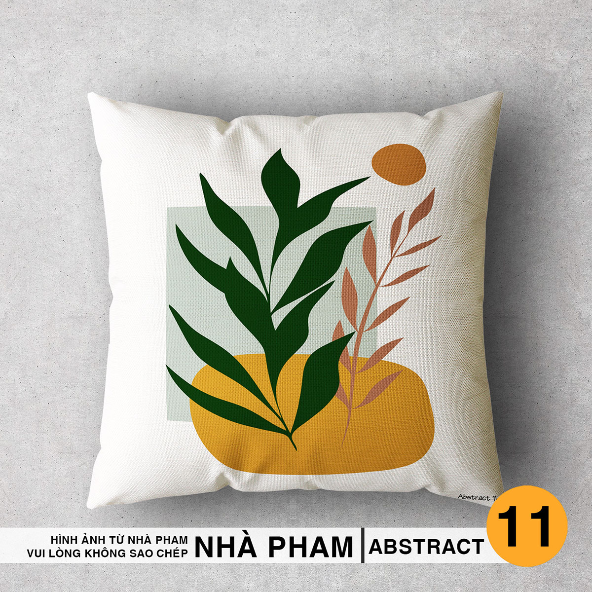 Vỏ Gối Trang Trí Sofa ABSTRACT (No1-No40) (45x45cm)