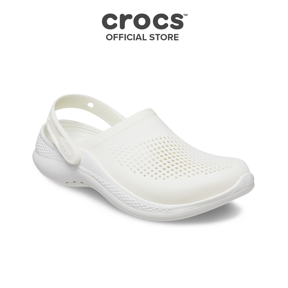 Giày Clog Unisex Crocs Literide 360 - Almost White
