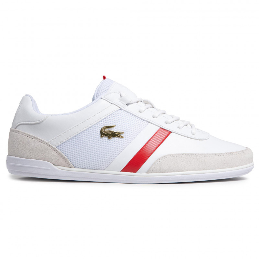 [FreeshipMAX] Giày Lacoste Giron 721 – Trắng/Đỏ
