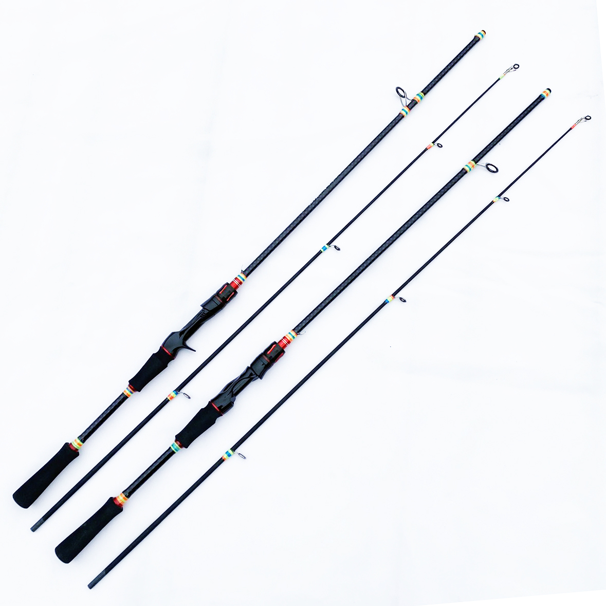 Cần câu lure máy ngang và máy đứng carbon DWAR