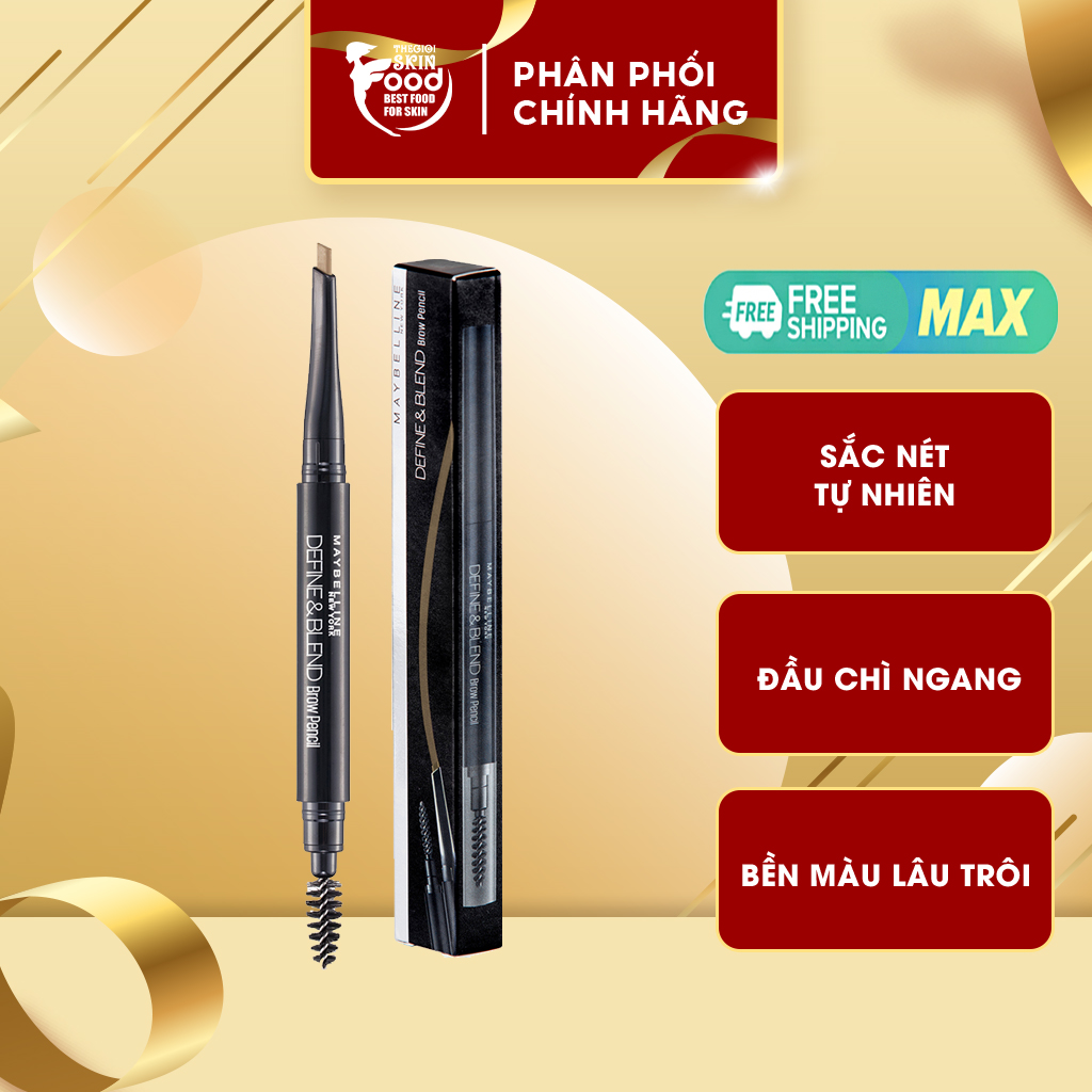 Chì Kẻ Mày Ngang Maybelline Define & Blend Brow Pencil 0.16g