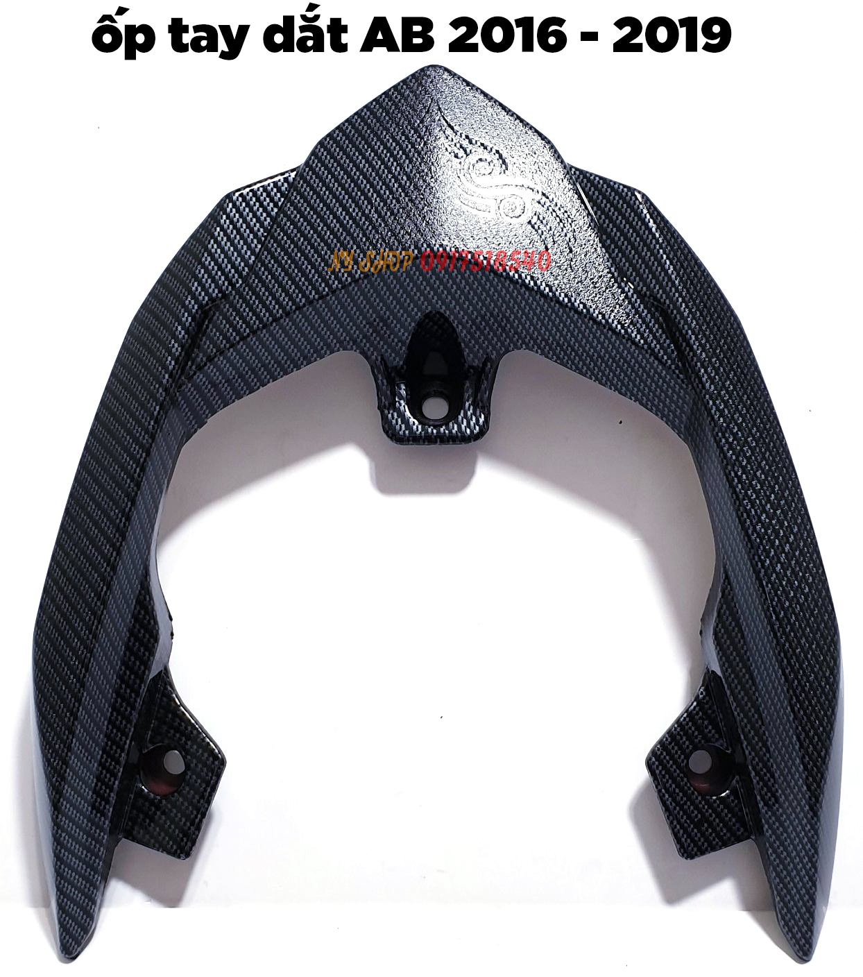 ỐP TAY DẮT CARBON CHO AIRBLADE 2017 - 2019, AB 2020 - 2021