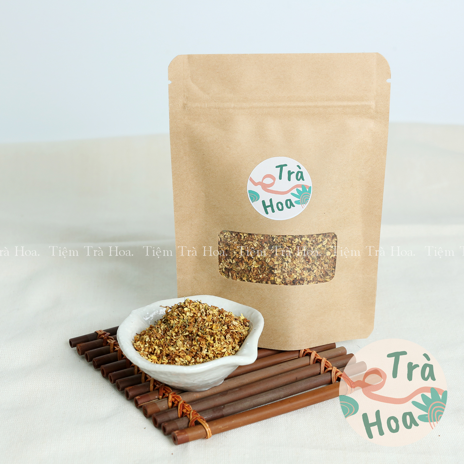 Trà Quế Hoa (Hoa Mộc Quế) sấy lạnh [Cao Cấp]