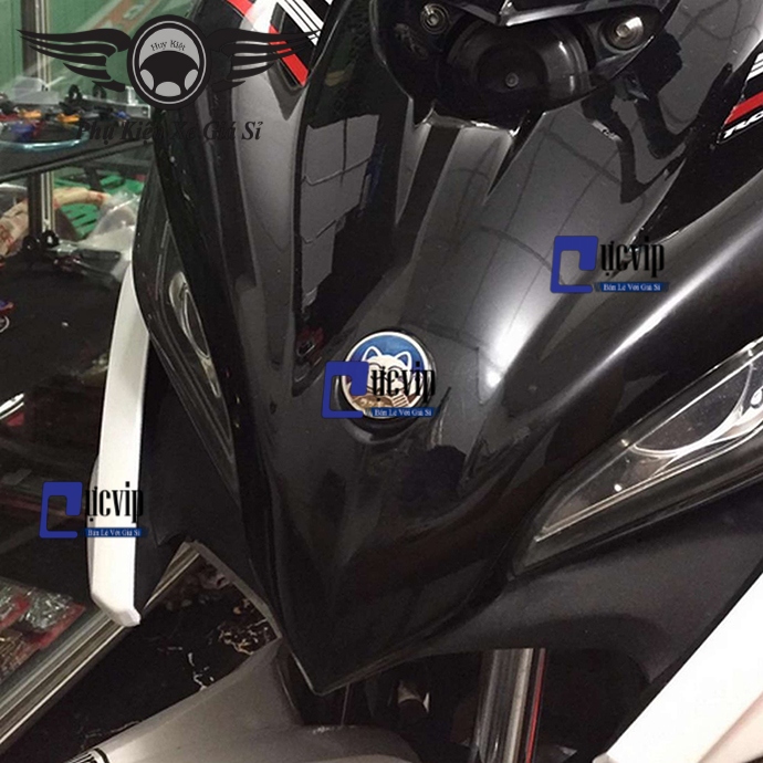 [HCM]Tem Titan Logo Mèo May Mắn Trang Trí Xe Máy MS1898