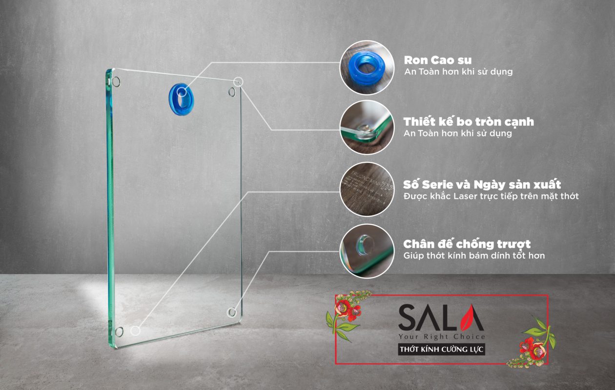 THỚT KÍNH CƯỜNG LỰC SALA SIÊU BỀN