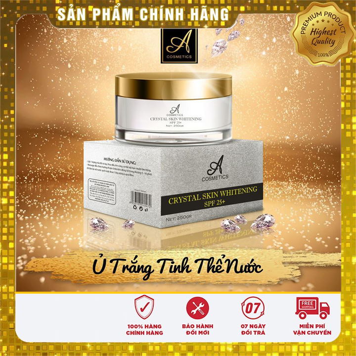 [CHÍNH HÃNG] Ủ trắng pha lê tinh thể nước A COSMETICS date mới nhất