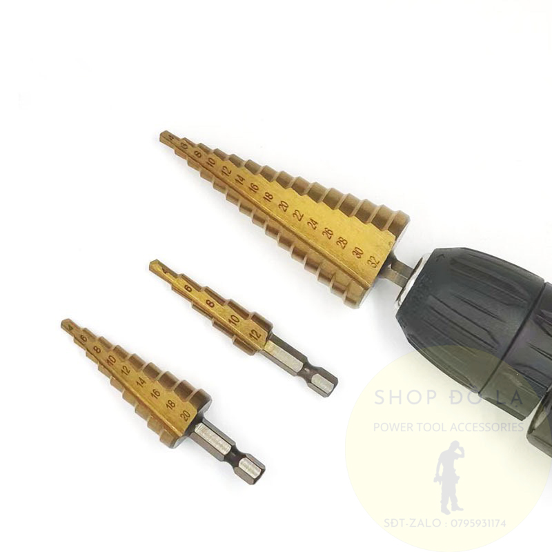 Mũi Khoan Tháp Chuôi Lục Giác 6.3mm