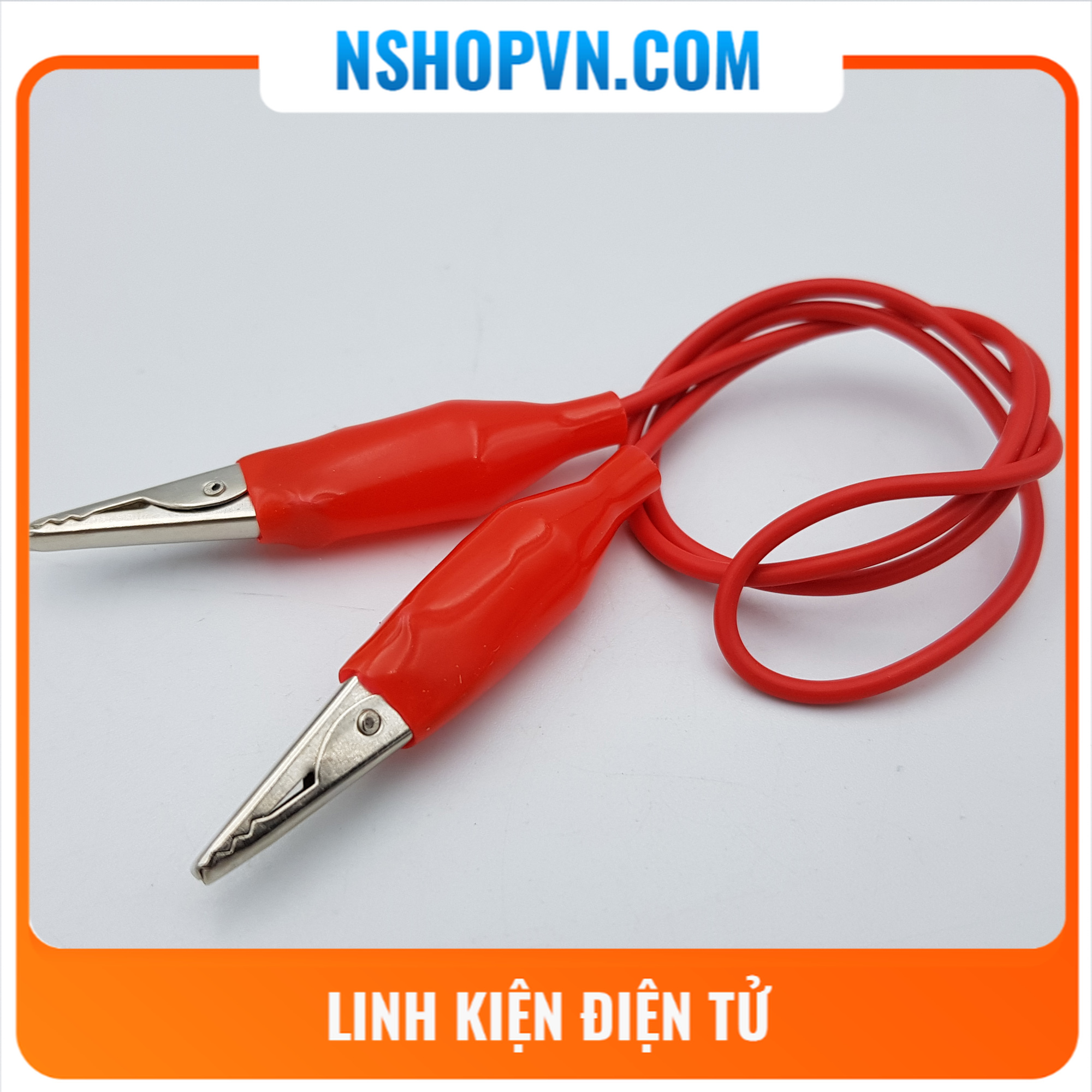 Bộ 3 Dây kẹp cá sấu 2 đầu