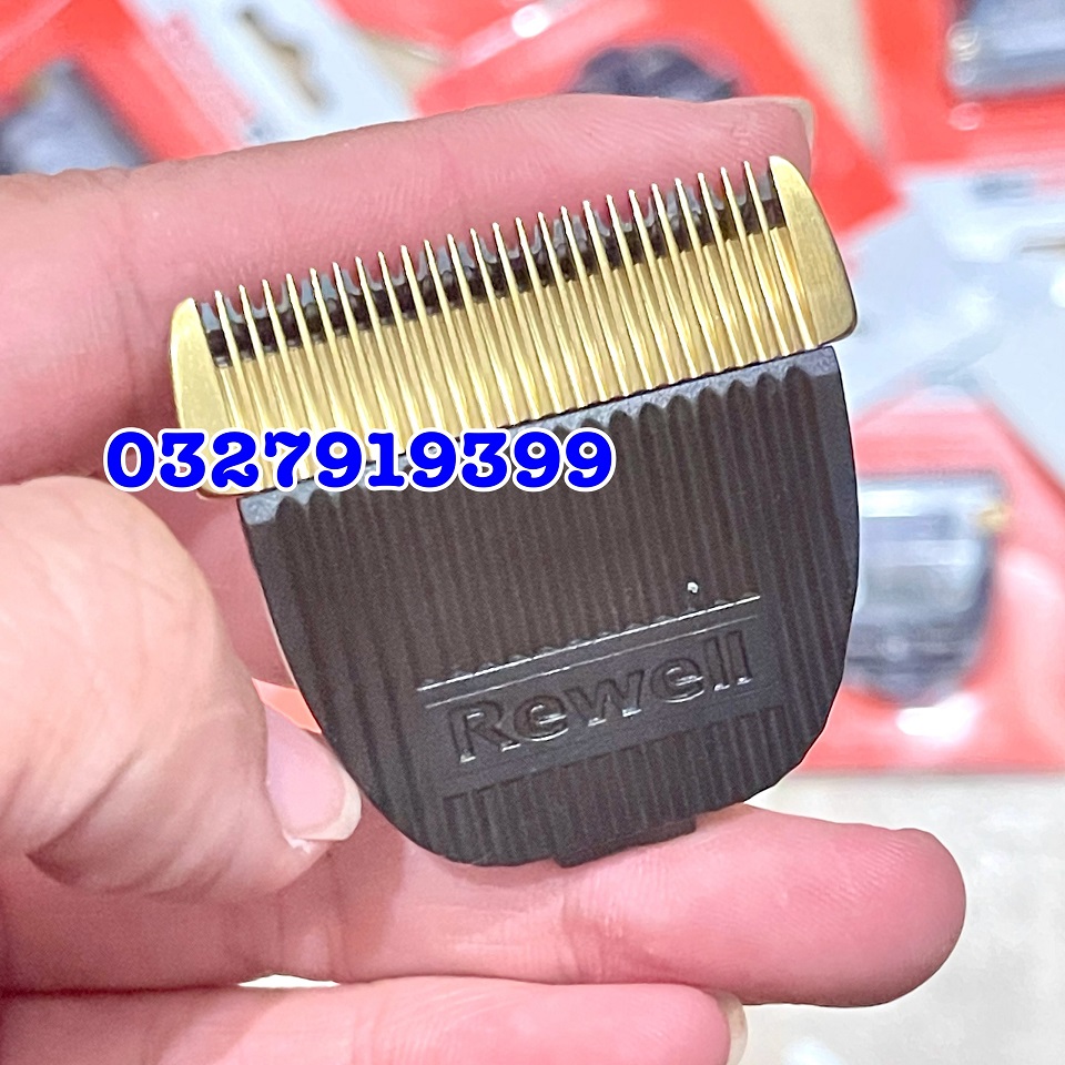 Rewell Lưỡi Thay Tông Đơ 900 - Thép Không Gỉ, Độ Bền Cao, Sắc Bén, Thích Hợp Cho Tông Đơ Điện & Pin, Tiết Kiệm Chi Phí, Chất Lượng Cao