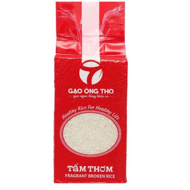 Gạo Tấm Thơm Ông Thọ (Túi 1KÝ )