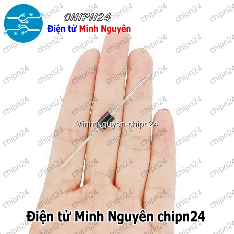 [5 con] (K472) Diode SR3100 DIP DO-27 3A 100V (SR 3100) [Diode Schottky] - HH004397
