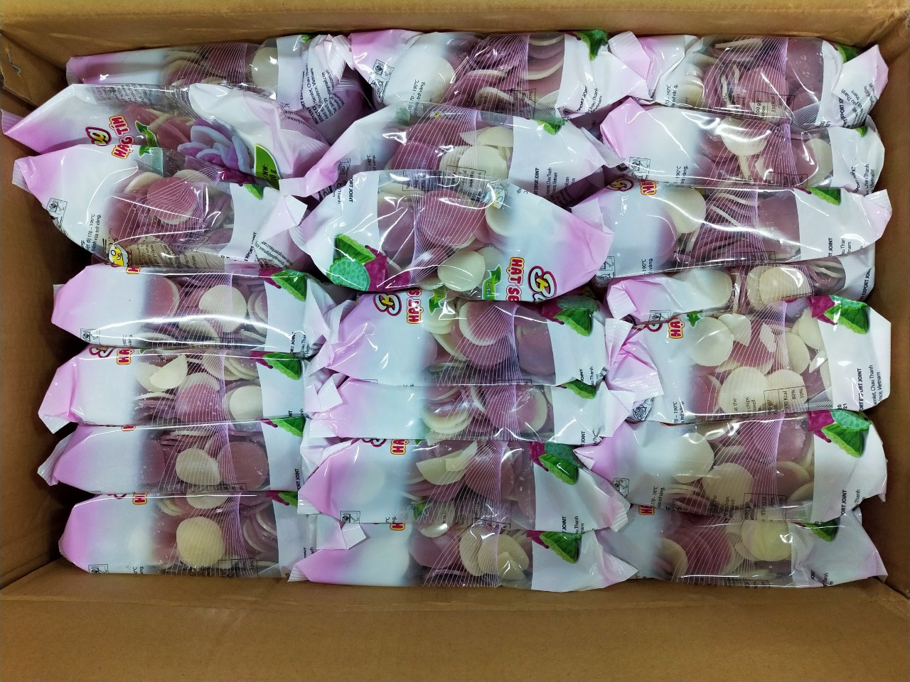 Bánh Phồng Tôm Hạt Sen - Khoai Lang Tím / 180g