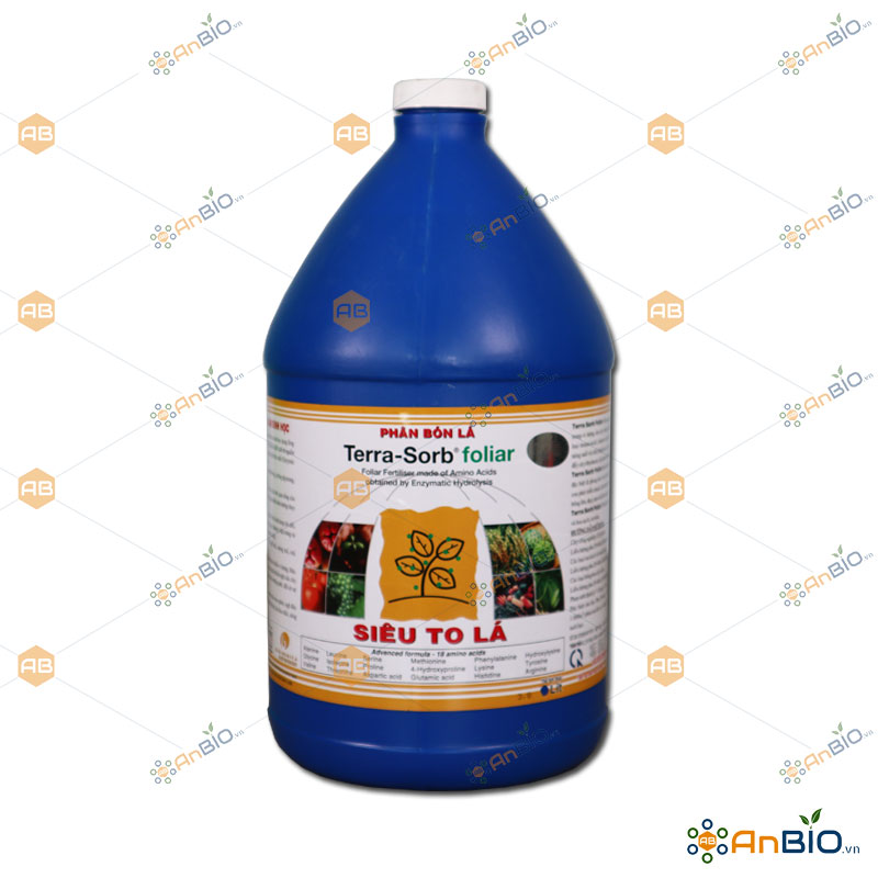 Phân bón lá terra-sorb foliar siêu to lá can 3.8l - b3.1016
