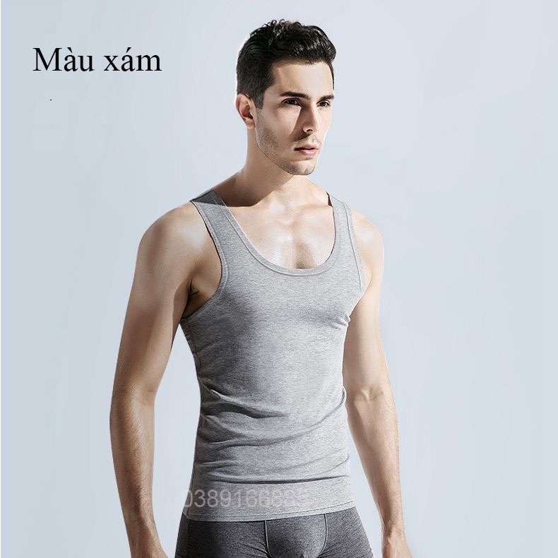 Áo may ô ba lỗ nam, áo ba lỗ nam nhật bản 100% cotton form đẹp - mayo