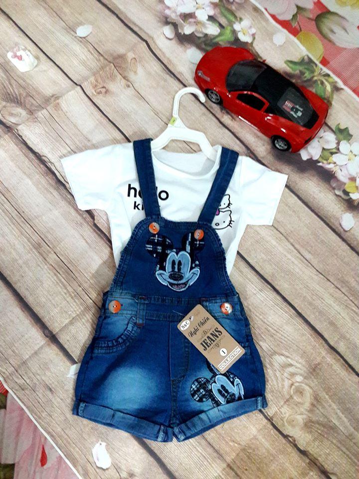 [HCM]Yếm Jean Bé Gái