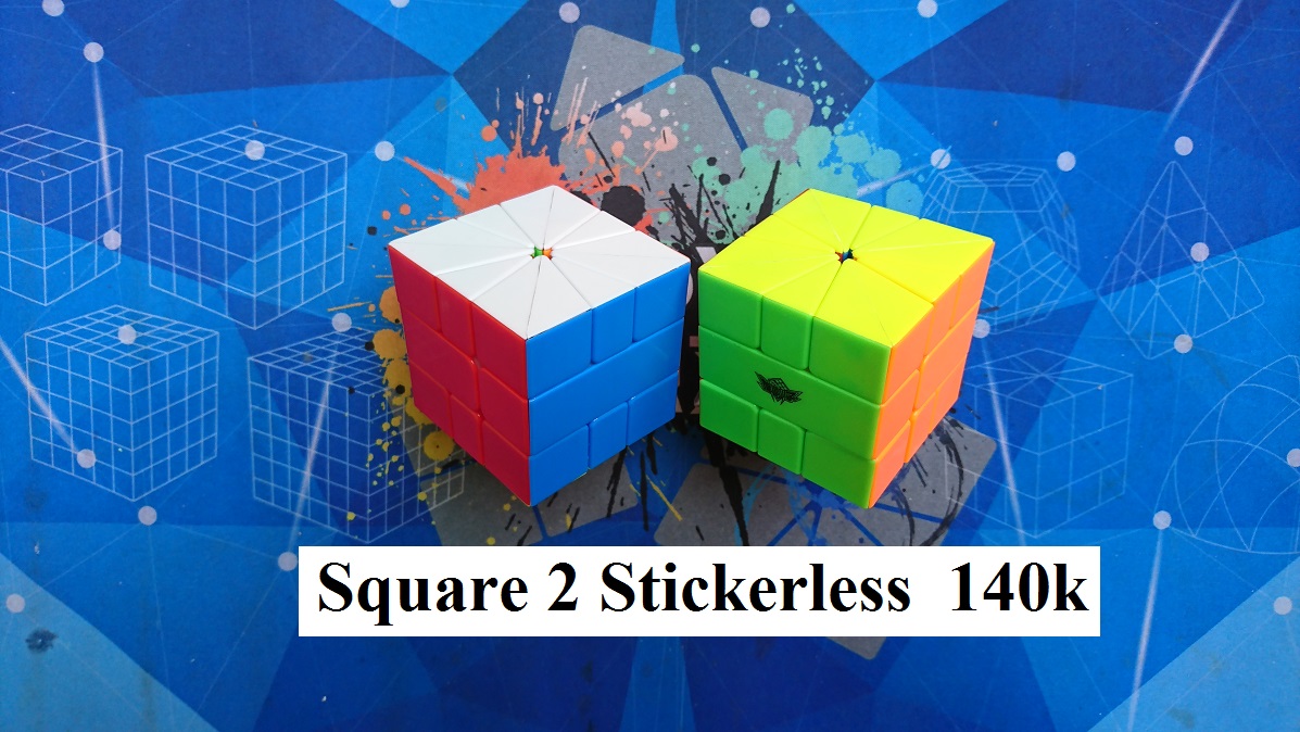 Biến thể Rubik. Square 2 Stickerless