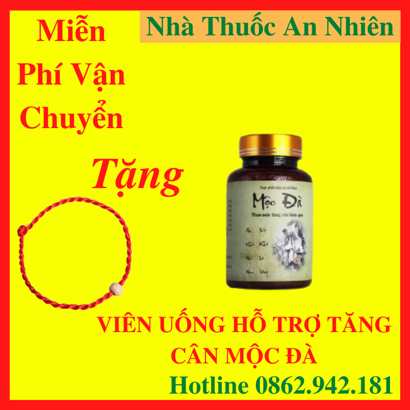 [Miễn Phí Ship] Tăng cân mộc đà mẫu mới authencentic +Tặng Vòng Tay - AN001