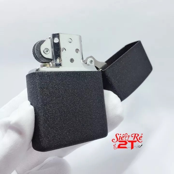hộp quà Zippo nhật đen nhám Huyền thoại 1474
