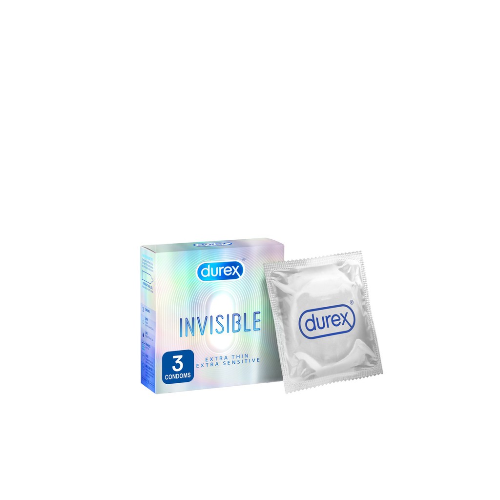 Bao Cao Su DurexInvisible Extra Thin Extra Sensitive 3 Bao