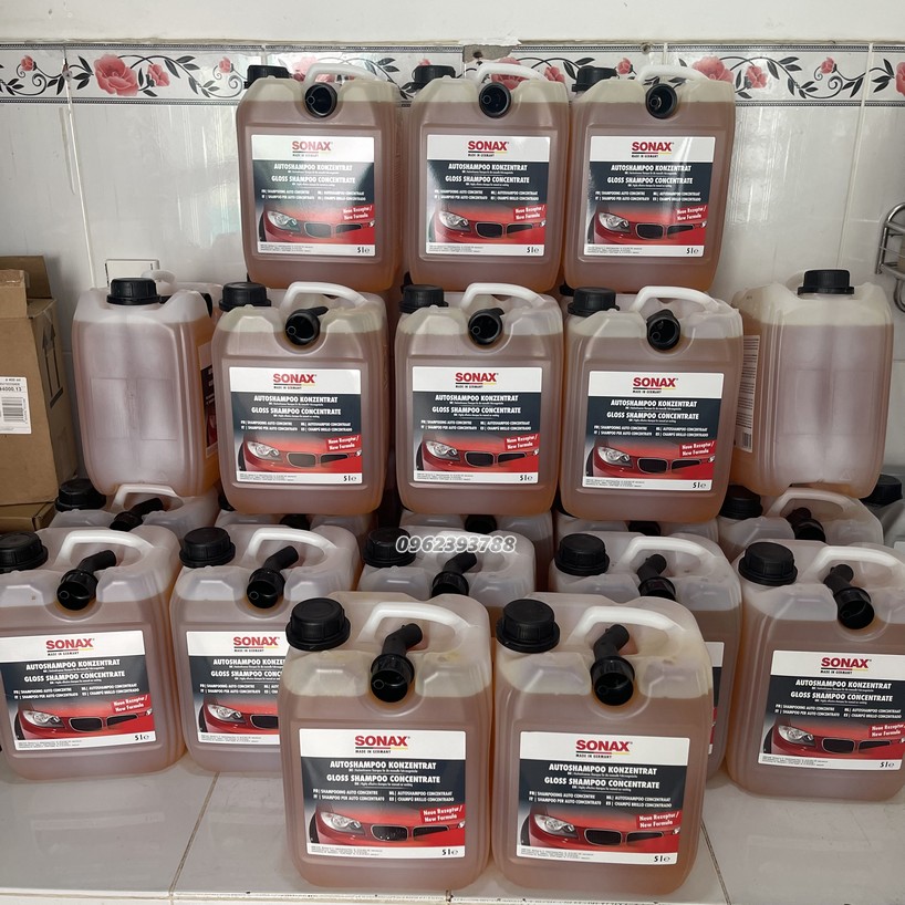 Can 5L Nước Rửa Xe Sonax Gloss Shampoo (Car Wash) 314500