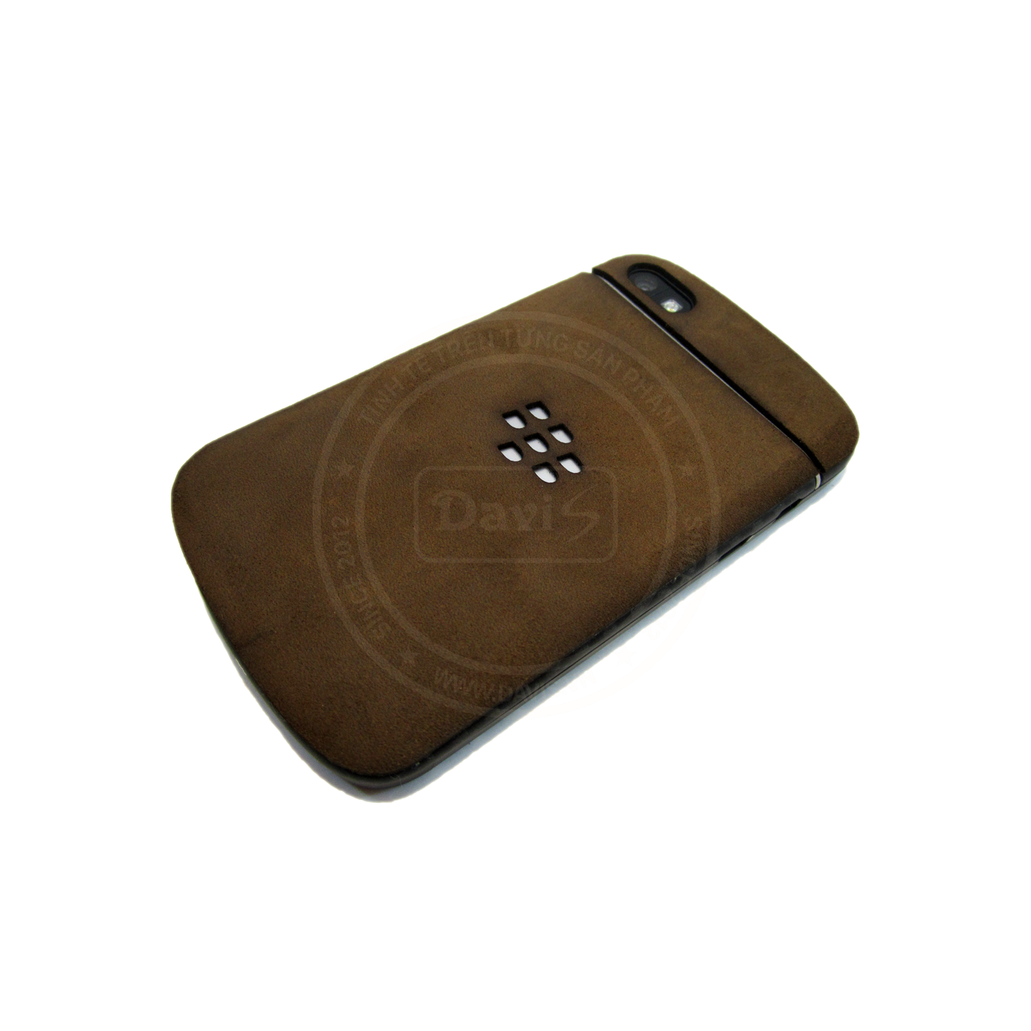 Miếng dán da thật Blackberry Q10 - Davis (Nâu)
