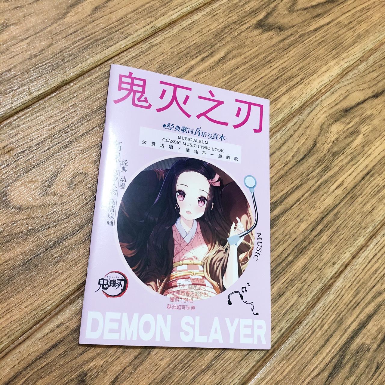 Album ảnh Mini Photobook Kimetsu no Yaiba Thanh gươm diệt quỷ in hình anime