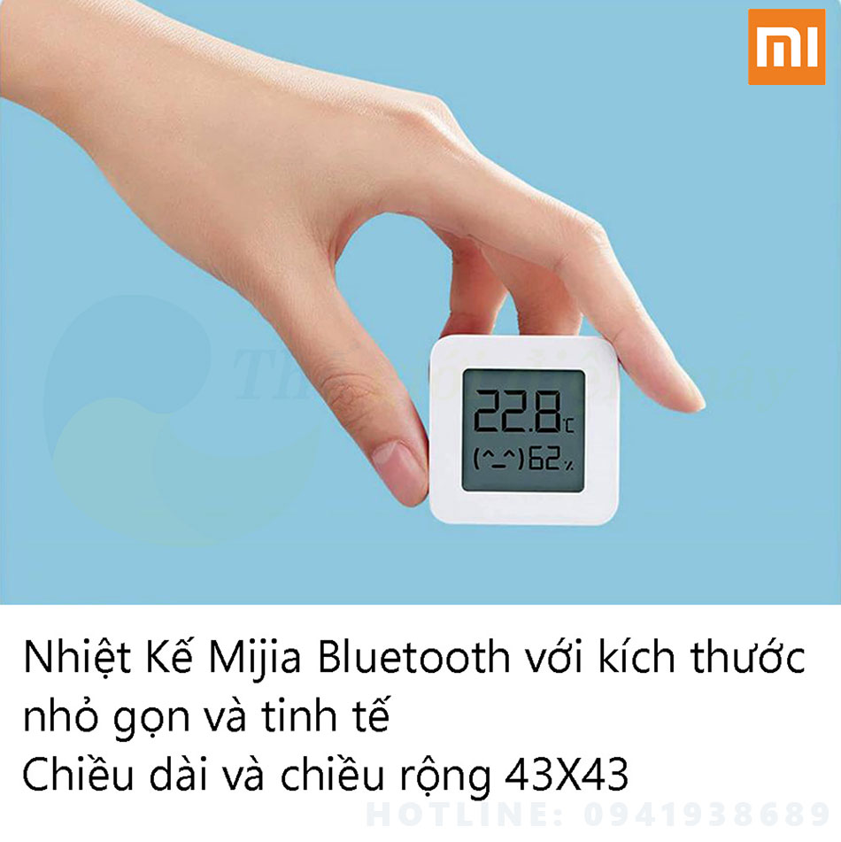 Đồng hồ đo nhiệt độ và độ ẩm Xiaomi Mijia 2 - Shop Thế Giới Điện Máy
