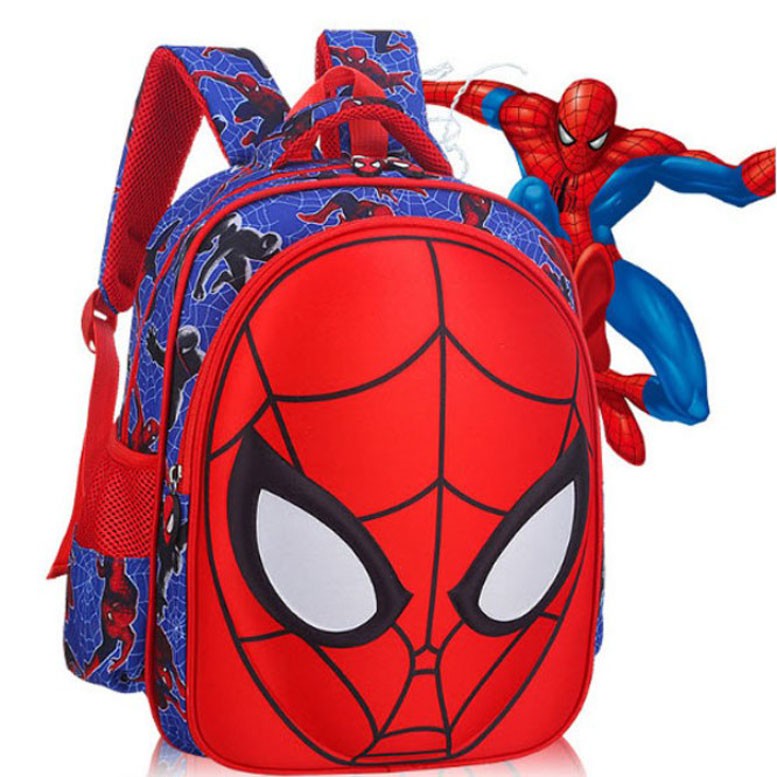 Túi balo nhện to bé-balo hình người nhện spider man cho bé mẫu giáo