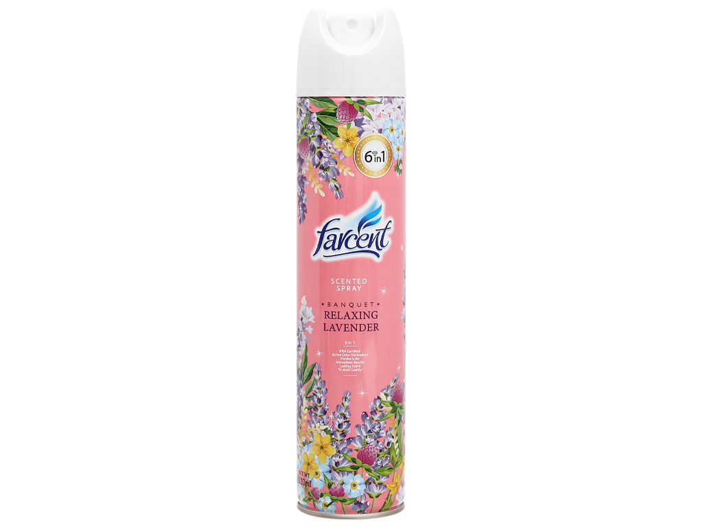 Nước hoa xịt phòng Farcent 320ml-Hương lavender