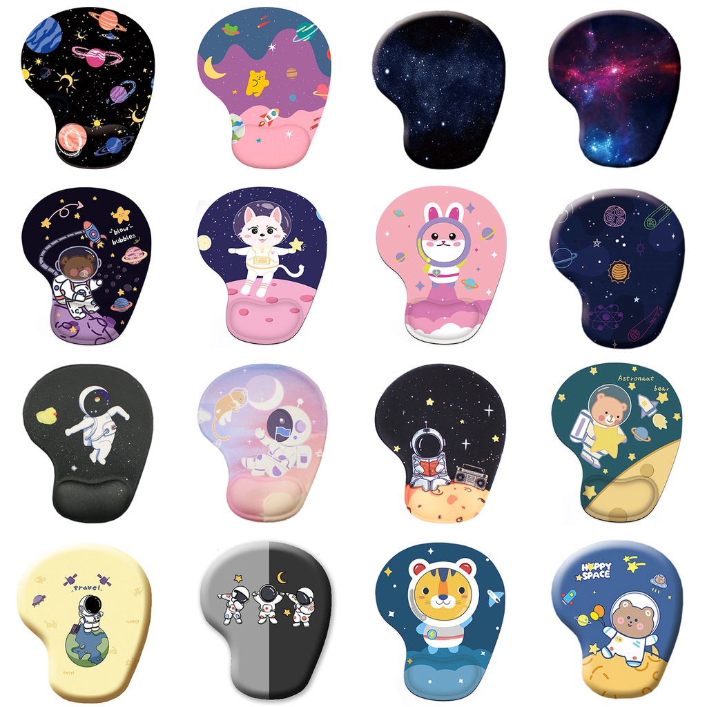 Lót Chuột Anime Mouse Pad Silicon 3D Cute Có Đệm Tay ( Tổng Hợp Di Chuột Hoạt Hình Dễ Thương Chống Trượt lotchuot )