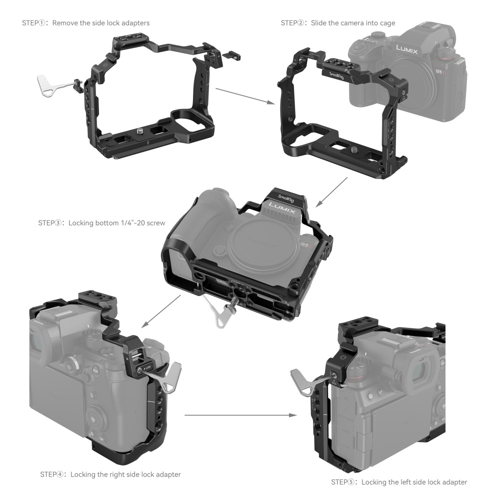 SmallRig Cage Panasonic Lumix G9II S5II S5IIX 4022