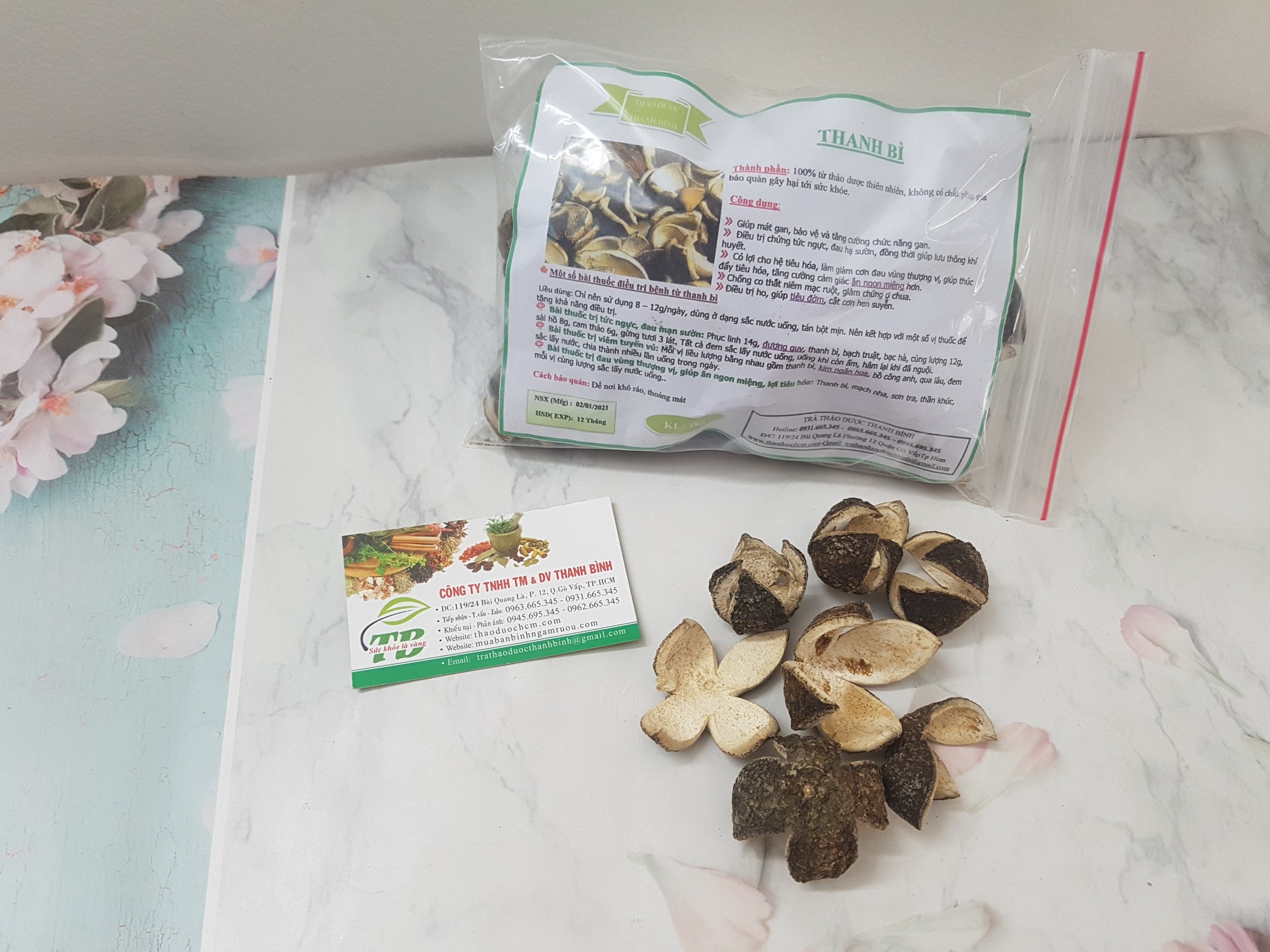 Thanh Bì Khô 100G - Hàng Công Ty Uy Tín