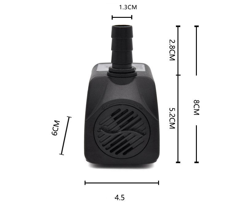 Máy Bơm Nước Chìm,Hồ Cá Hòn Non,Bộ Thác Nước 2.5w đến 10w
