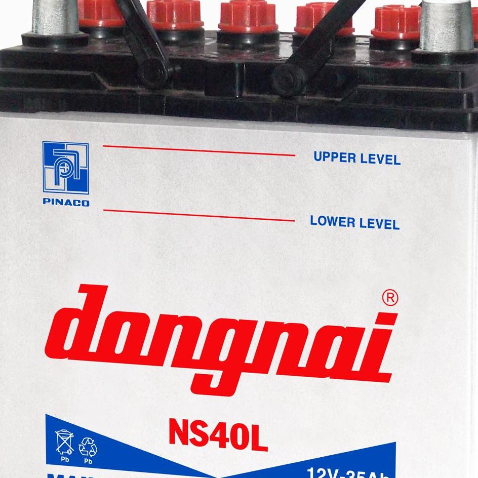 ẮC QUY ĐỒNG NAI NƯỚC 12V-35Ah (NS40) ( không kèm axit)