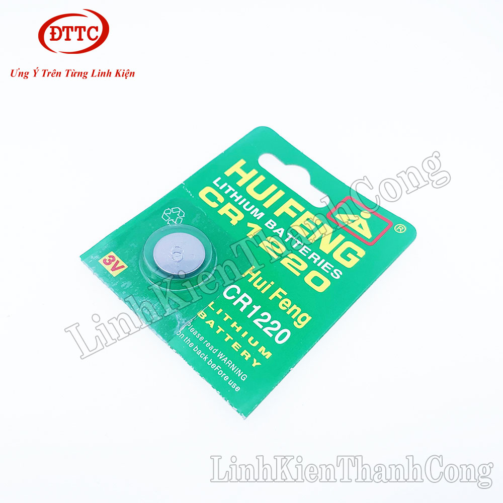 Pin 3V CR1220 CR2016 CR2025 CR2032
