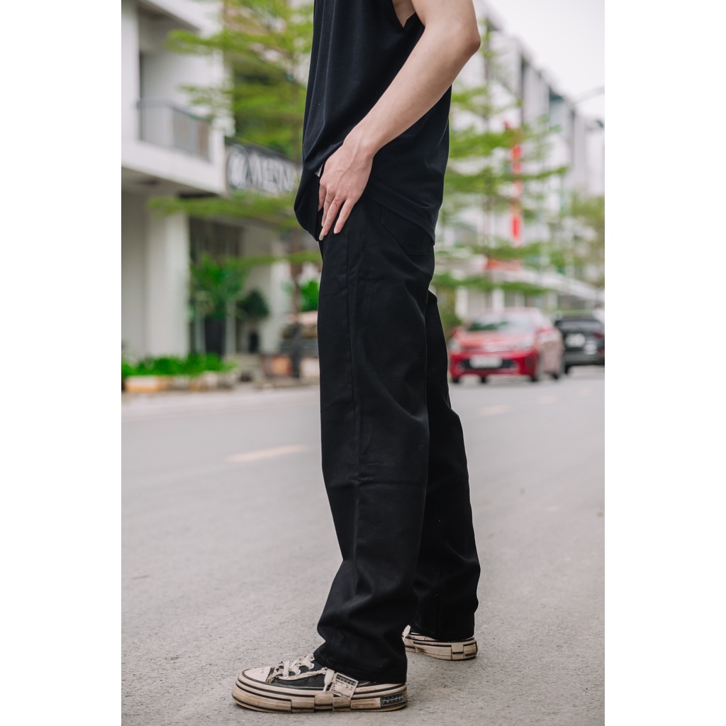 Quần jean nam thoitrangnamuytin , quần bageenam ống rộng hot trend 'Q8THA99