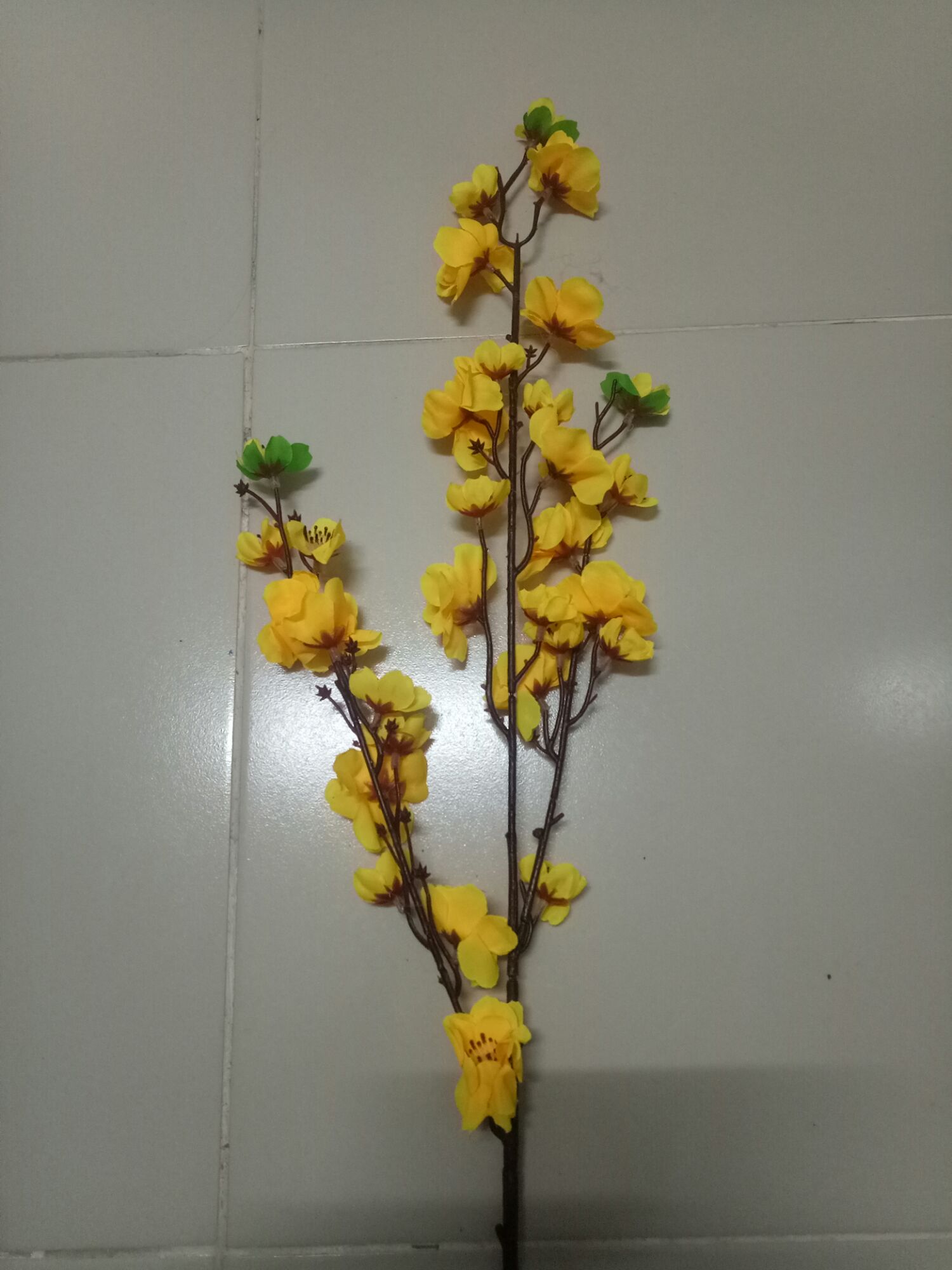 5 cành hoa mai -70 cm