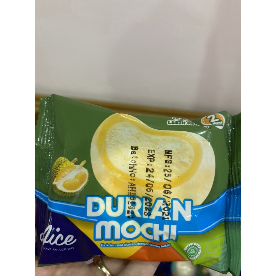 [chỉ giao HCM chọn giao hàng 2h]KEM MOCHI SẦU RIÊNG AICE