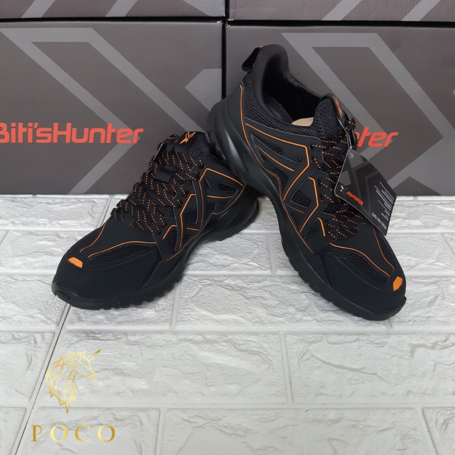 Giày Thể Thao Nữ - Layered Upper Black - DSWH02800DEN